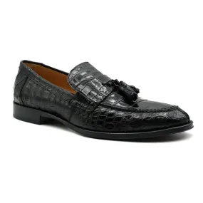 12-200-BLK COMO Nile Crocodile, Black Size 10