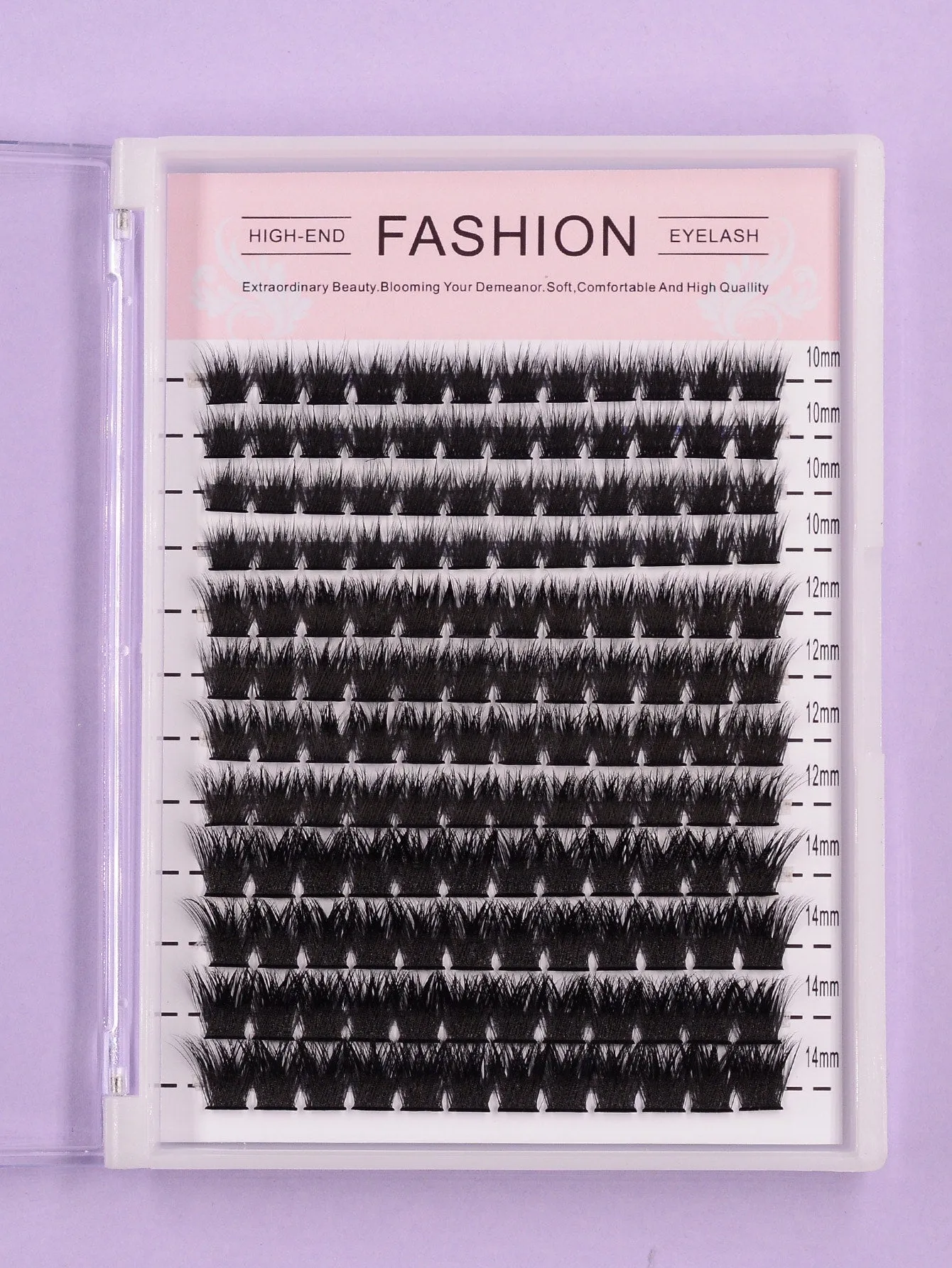 1box Individual Extra Long False Eyelashes