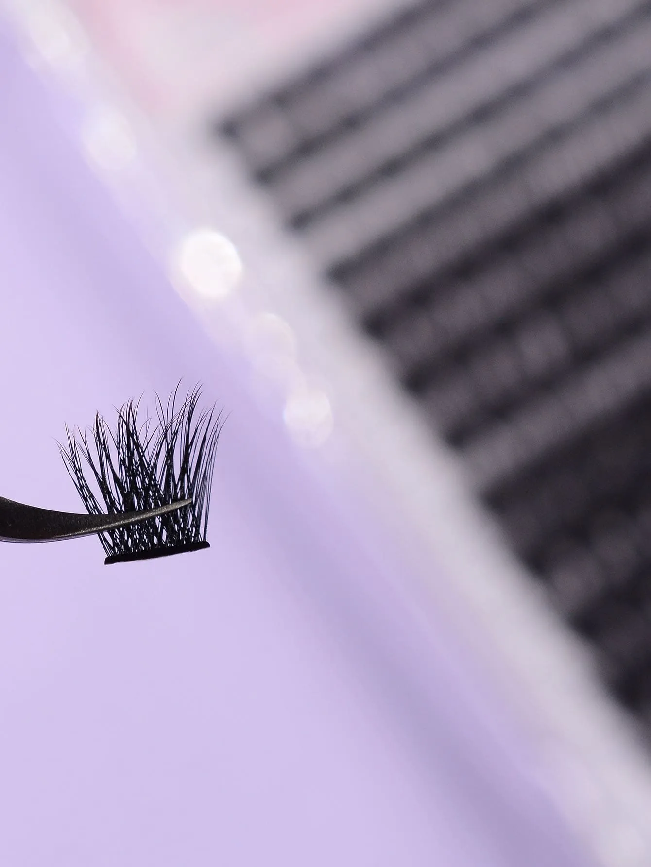 1box Individual Extra Long False Eyelashes