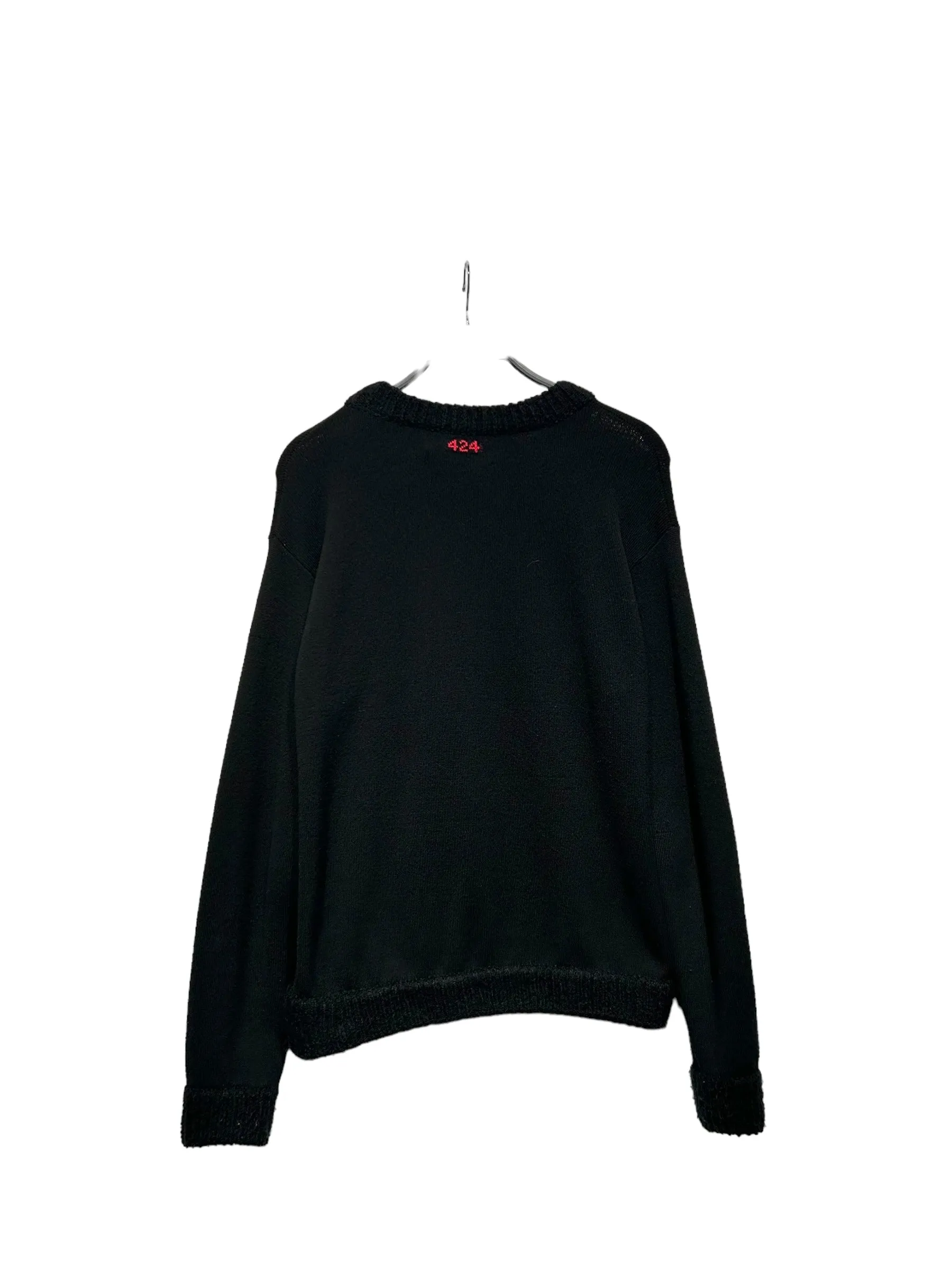 424(FourTwoFour)/Sweater/M/BLK/