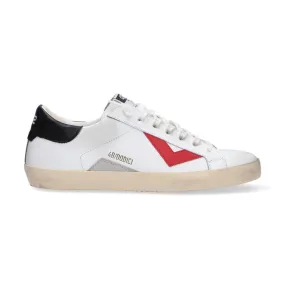 4B12 sneaker Suprime bianco rosso nero