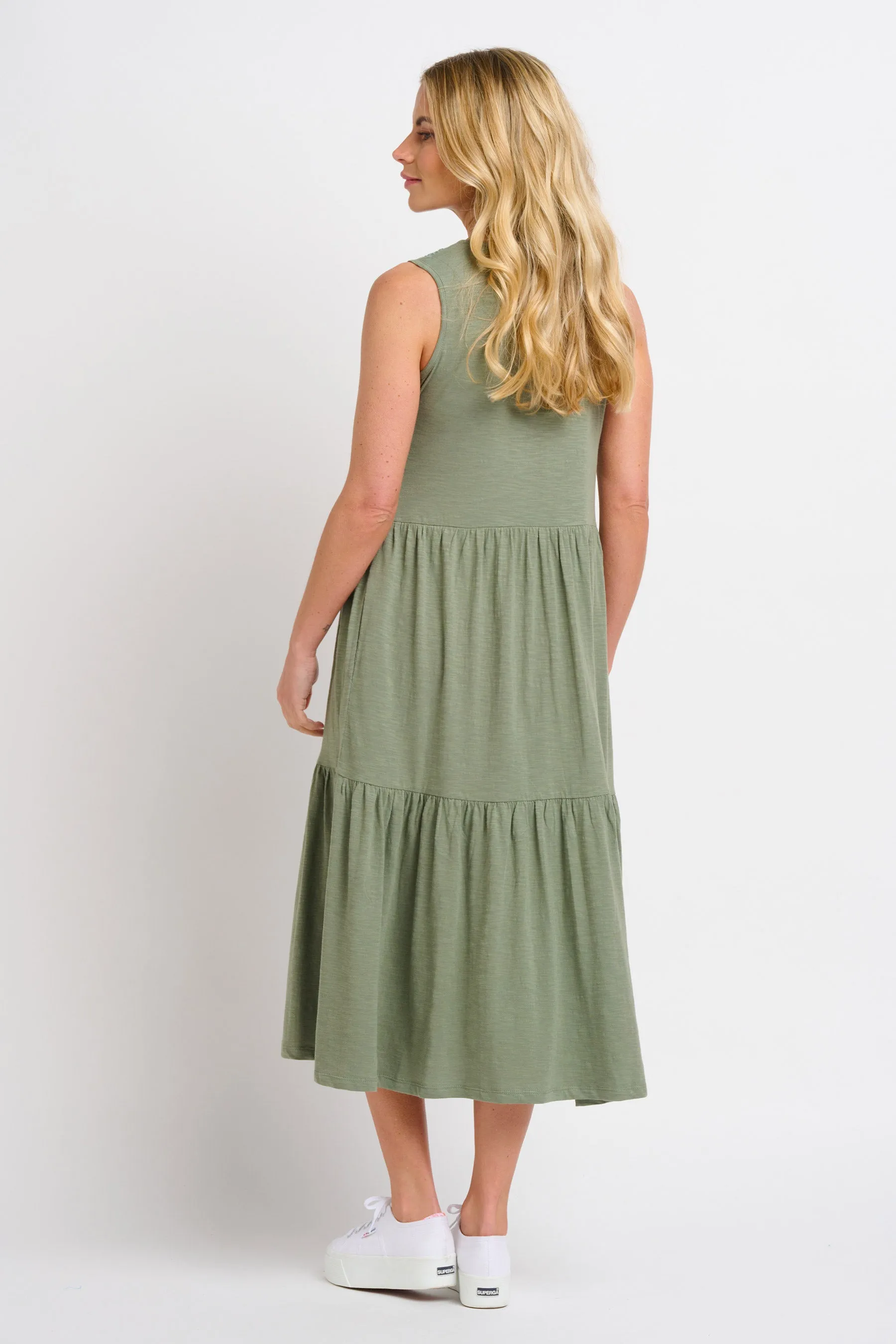 Clem Midi Jersey Dress