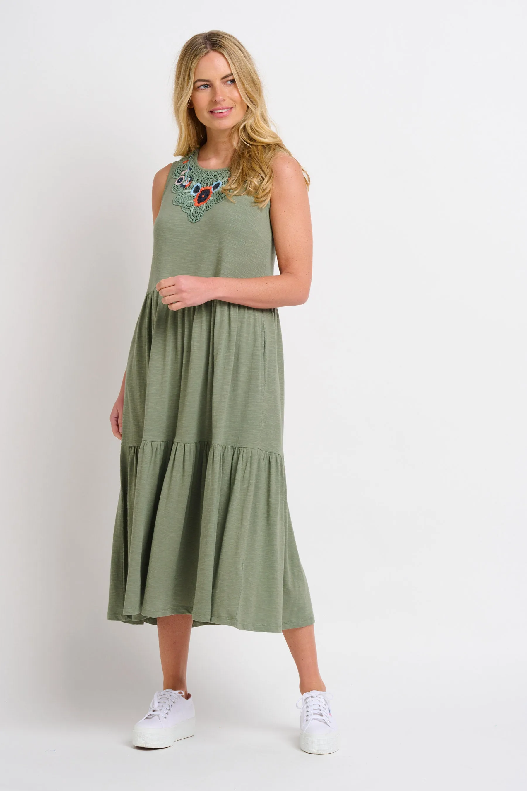 Clem Midi Jersey Dress