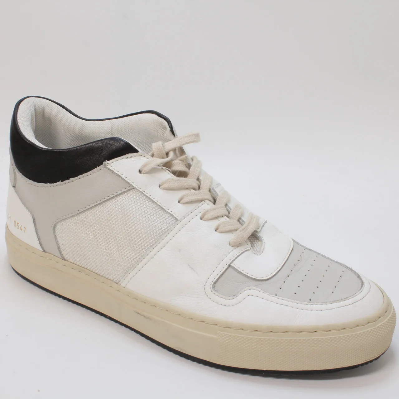 Common Projects Bball Low Decades White Black Uk Size 7