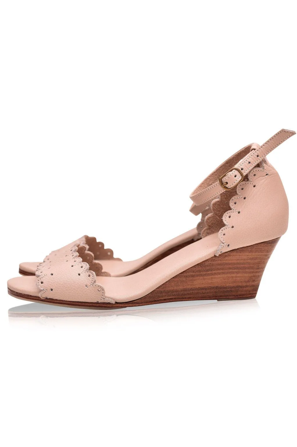 Dreamland Leather Wedges