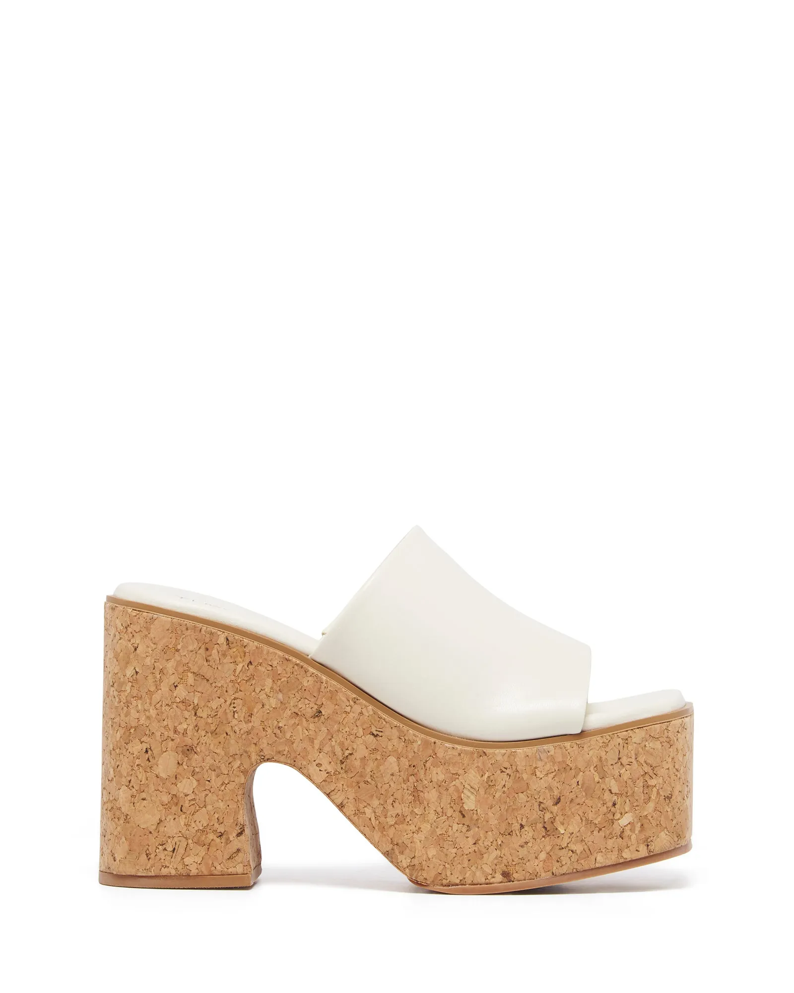 Dreamy Platform Heel Bone Smooth