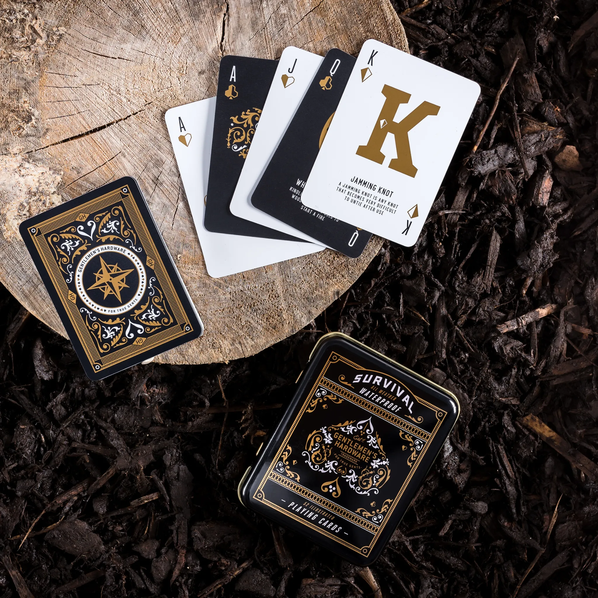 Gentleman's Hardware Campfire Survival Playing cards