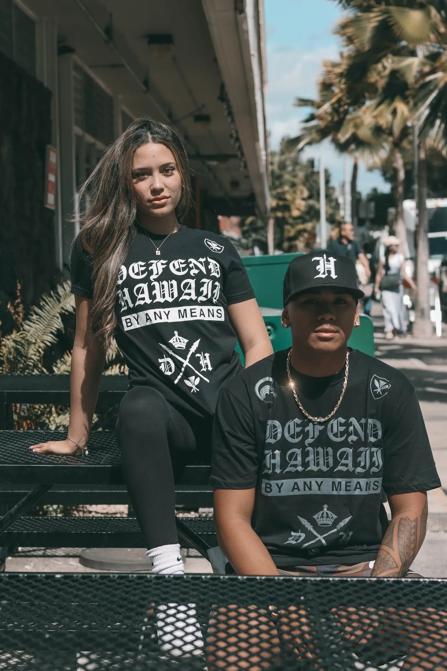 HAWAIʻI KINE TINGS Dark Gray Ink Tee