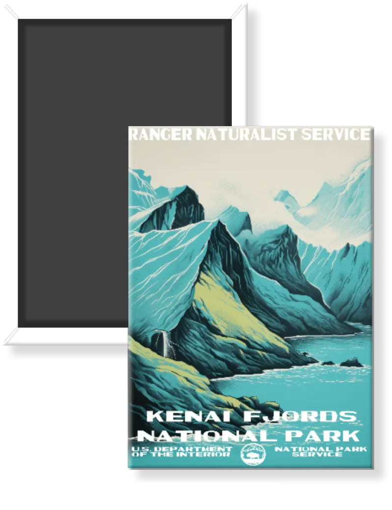 Kenai Fjords National Park WPA Magnet