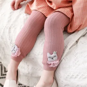 Knitted Baby Girls Tights