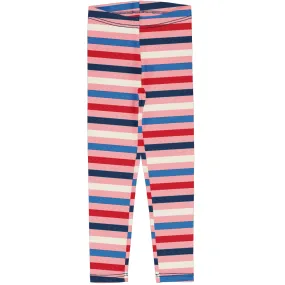 Maxomorra Blossom Stripe Leggings