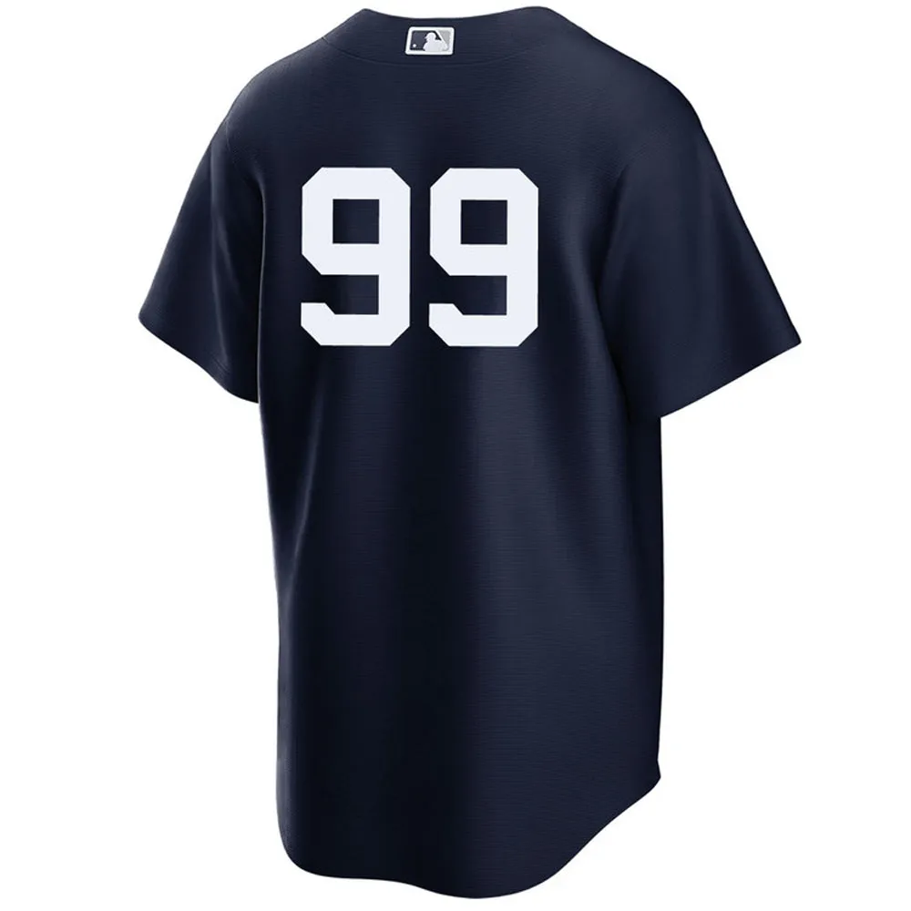 Men's New York Yankees Aaron Judge Cool Base Replica Alternate Jersey - Navy