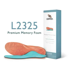 Men's Premium Memory Foam Posted Orthotics W/ Metatarsal Support