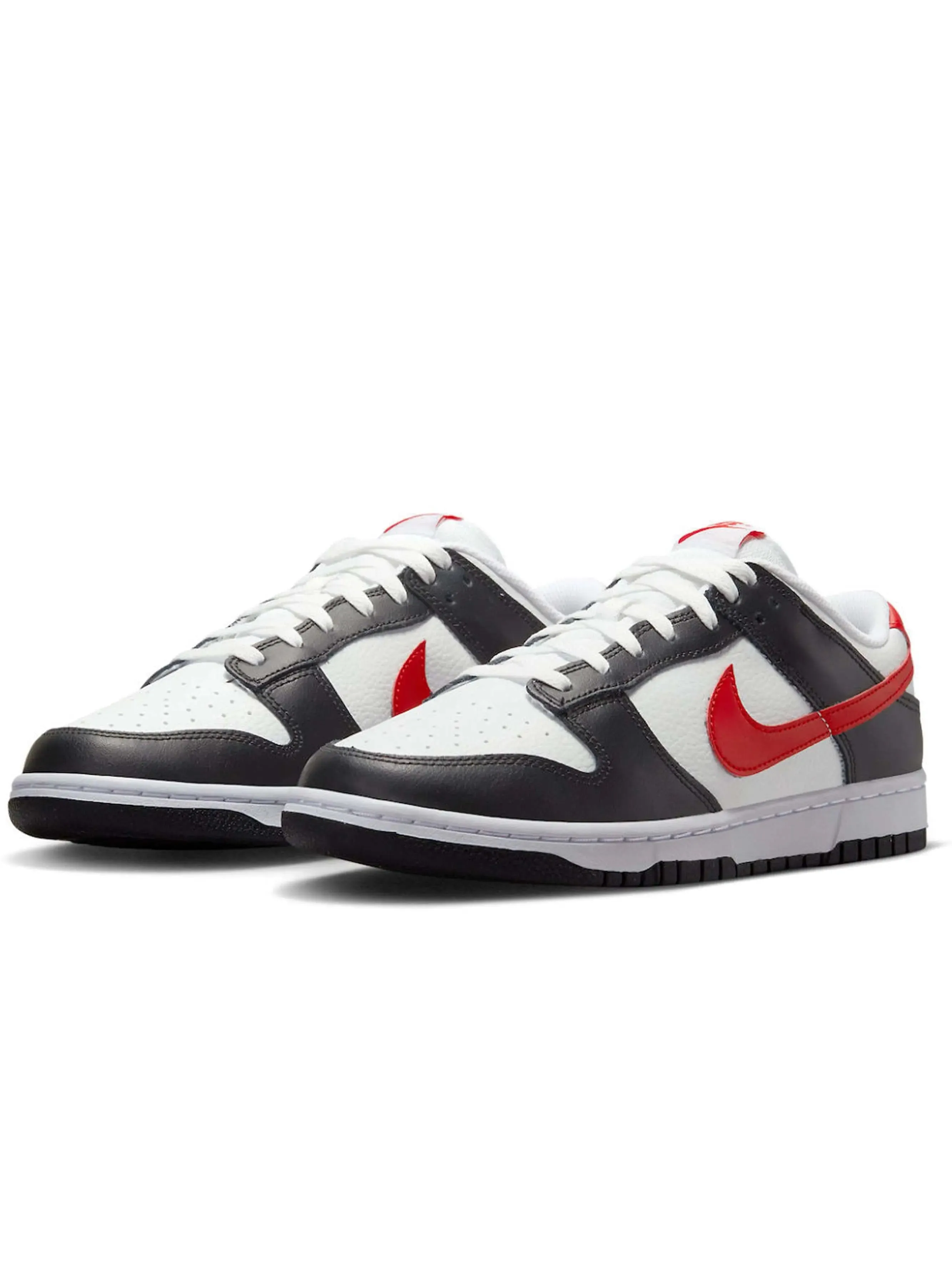 Nike Dunk Low Retro Red Swoosh Panda