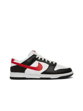 Nike Dunk Low Retro Red Swoosh Panda