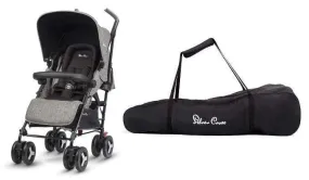 Silver Cross Reflex Stroller with Travel Bag - Brompton