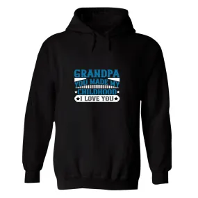 Sudadera Hombre  Hoodie Abuelo Papá Padre Hijo Hija 024