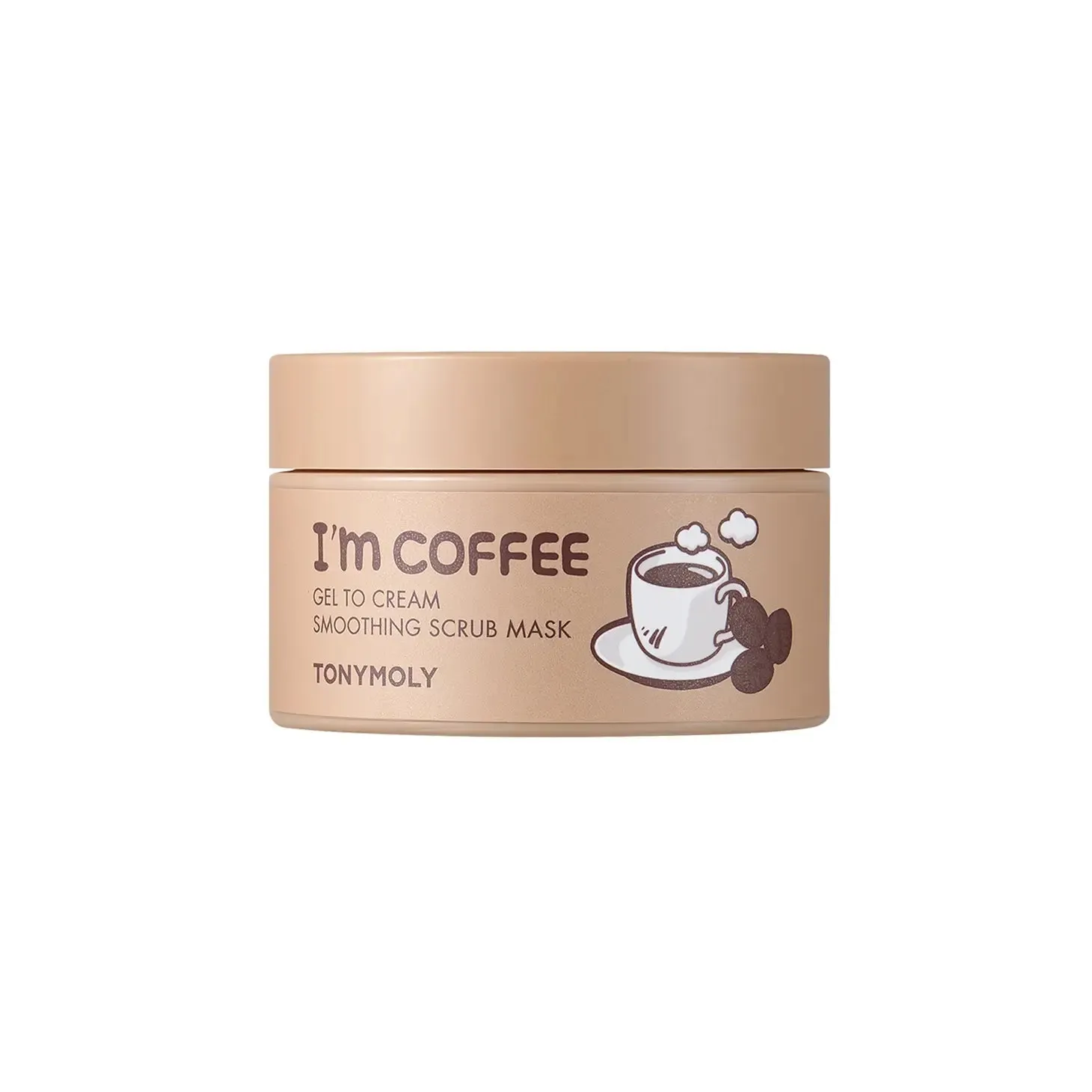 TONYMOLY I'm Coffee Gel To Cream Smoothing Scrub Mask