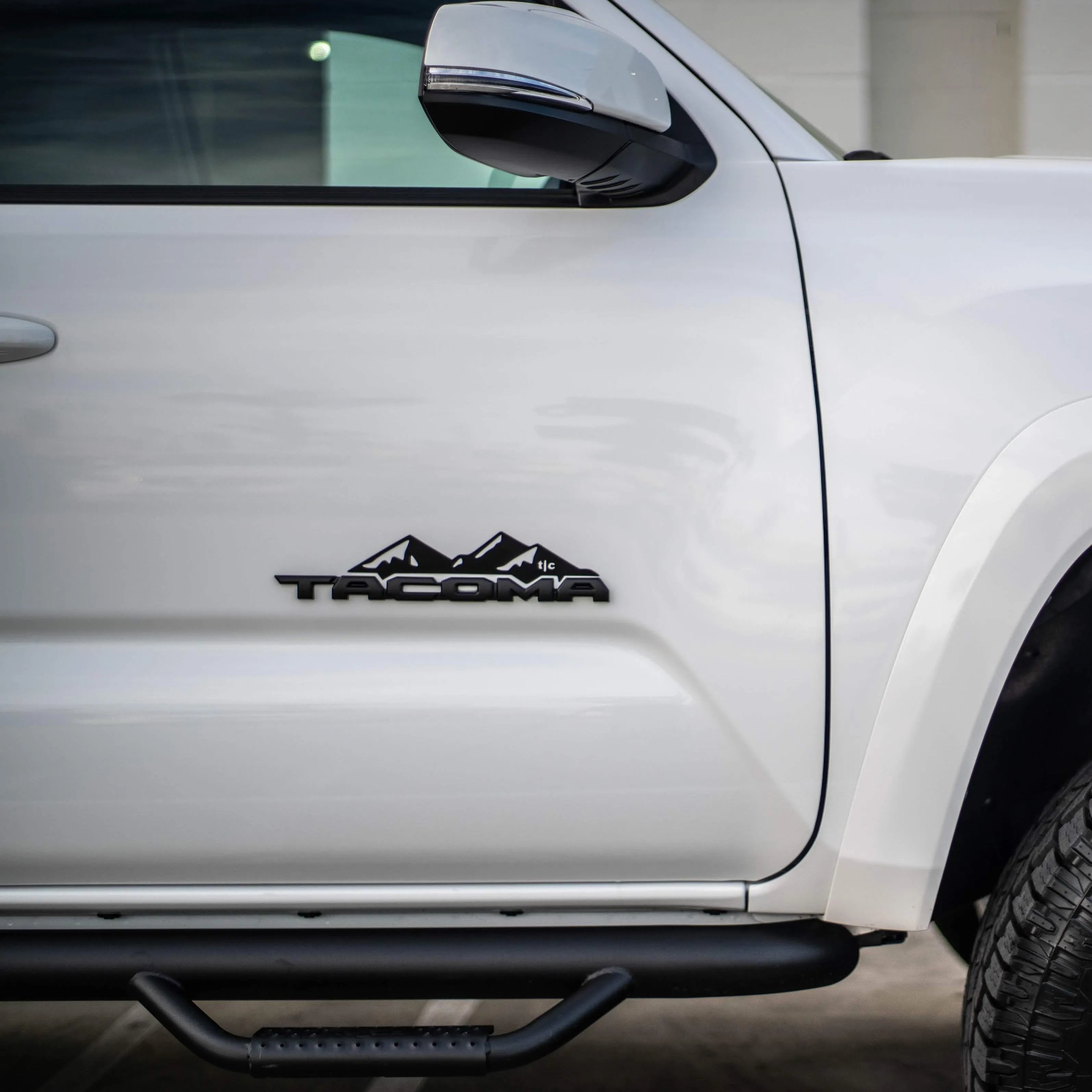 Toyota Tacoma Badge Mountain Range Magnet (2016 )