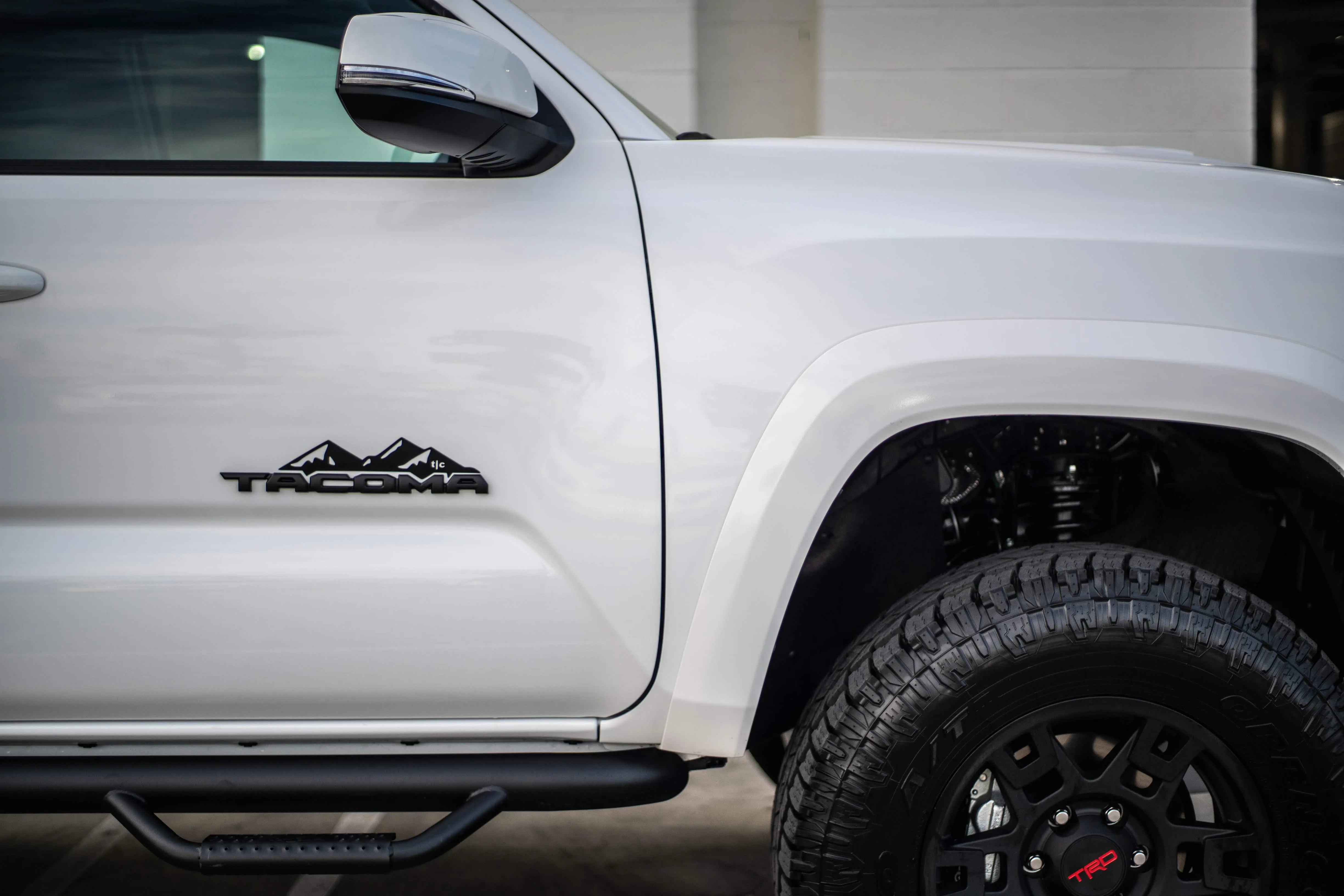 Toyota Tacoma Badge Mountain Range Magnet (2016 )