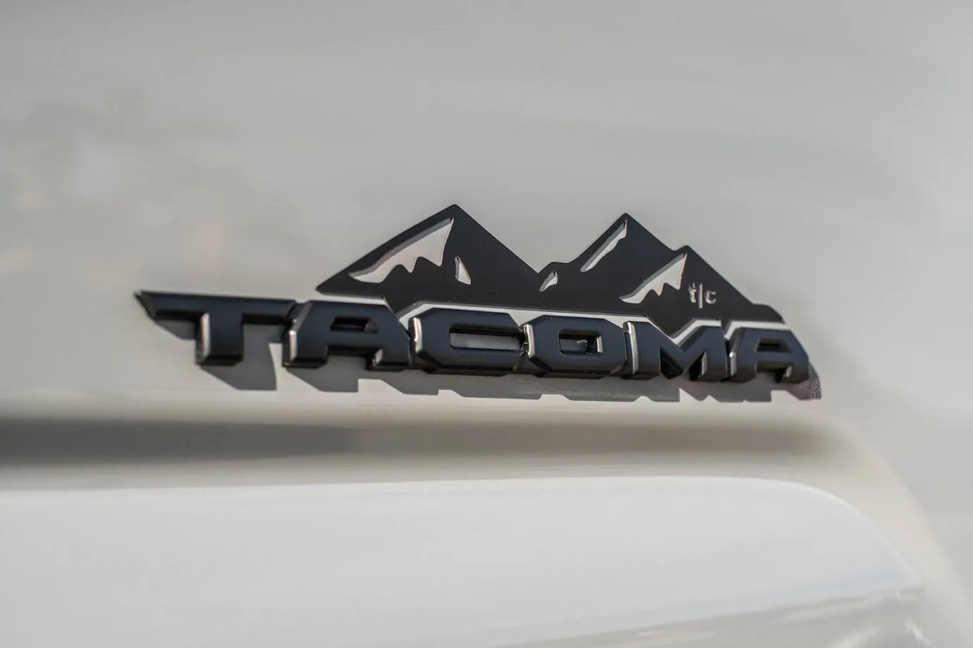 Toyota Tacoma Badge Mountain Range Magnet (2016 )