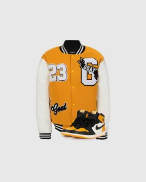 Vintage Wool Varsity Jacket (Yellow Toe)