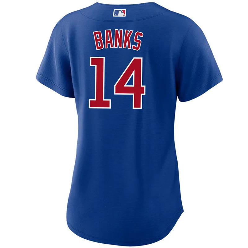 Women's Chicago Cubs Ernie Banks Replica Alternate Jersey - Royal