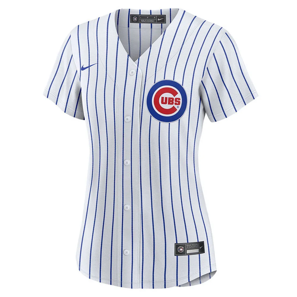 Women's Chicago Cubs Marcus Stroman Cool Base Replica Home Jersey - White