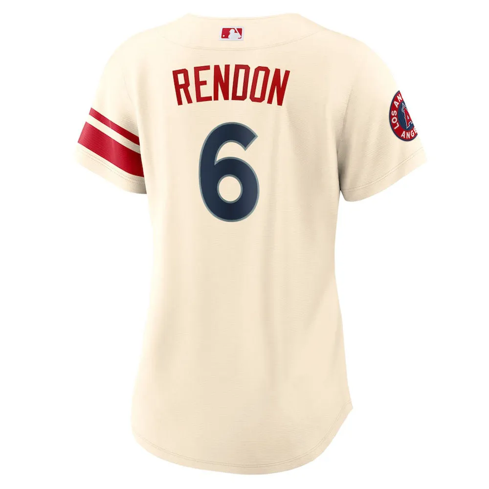 Women's Los Angeles Angels Anthony Rendon City Connect Replica Jersey - Cream