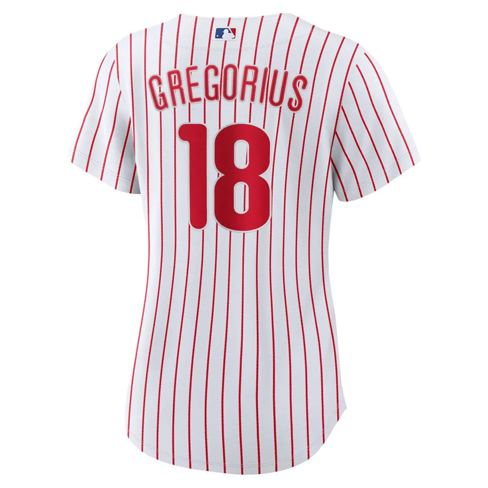 Women's Philadelphia Phillies Didi Gregorius Home Player Jersey - White