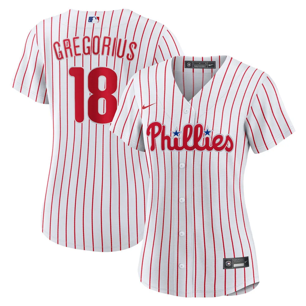 Women's Philadelphia Phillies Didi Gregorius Home Player Jersey - White